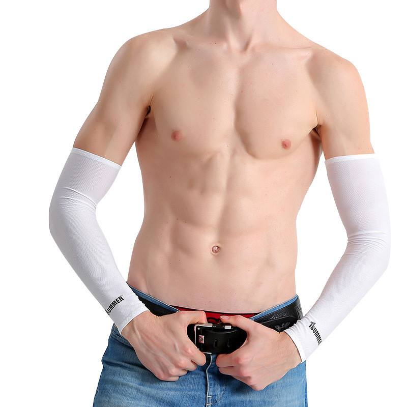 Miehet Naiset Anti-uv Arm Cooling Sleeves Käsineet