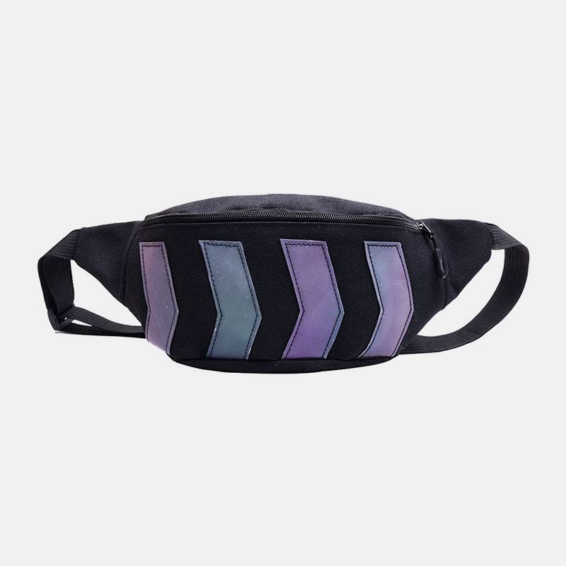 Miesten Heijastava Taktinen Hip-hop-rintalaukku Crossbody Bag -laukku