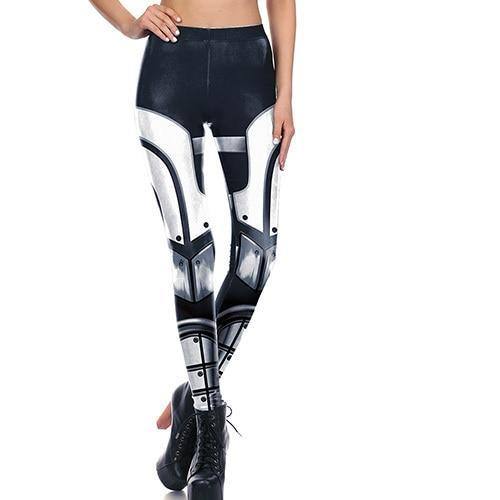 Metal Armor Sotilashousu Leggingsit Naiselle