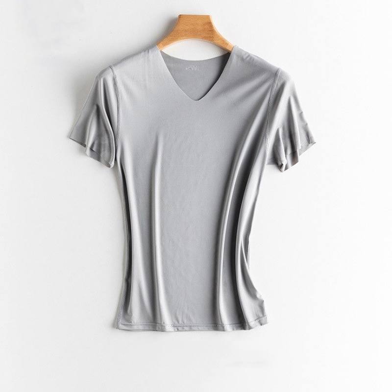 Ice Silk Seamless T-paita Miesten Lyhythihainen