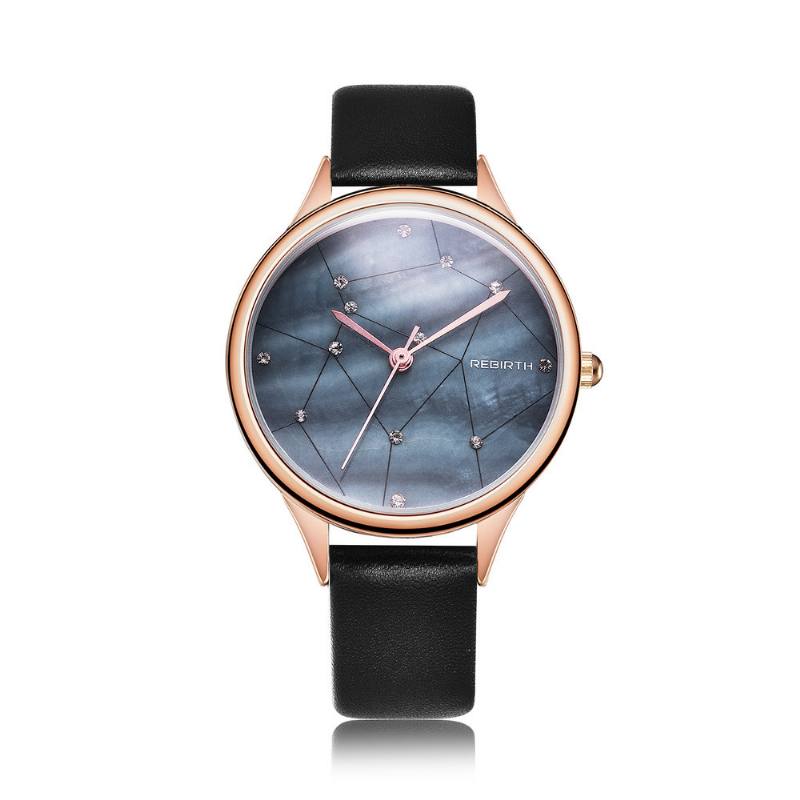 Starry Sky -naisten Rannekello Rose Gold -kotelossa Kvartsikello