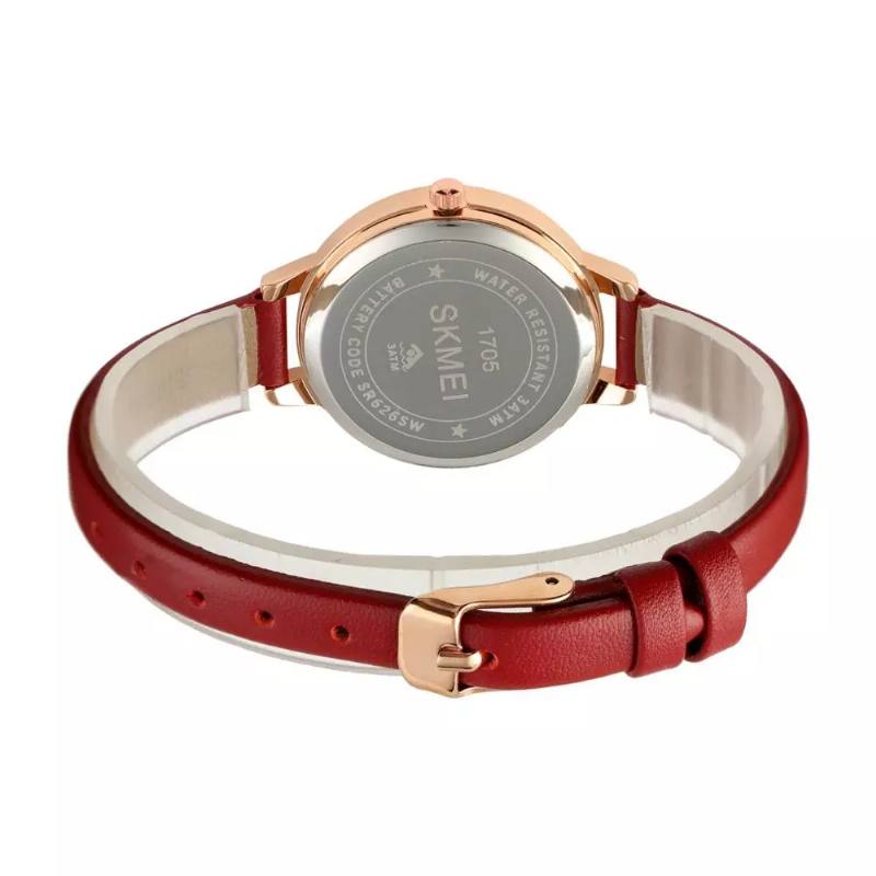 Yksinkertainen Naisten Kello Creative Dial Päivämääränäyttö Nahkahihna Muoti Lady Quartz Watch