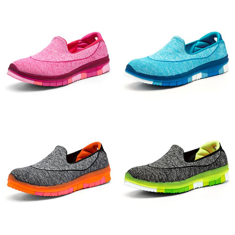 Mukavat Naisten Lazy Shoes Slip On Tennarit