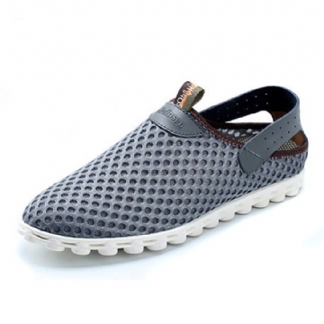 Us-kokoiset 6.5-11 Hengittävät Mesh-urheilukengät Slip On Outdoor Sport Sneaker Kengät