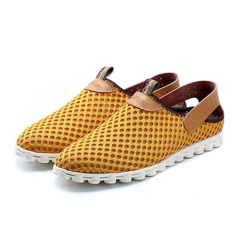 Us-kokoiset 6.5-11 Hengittävät Mesh-urheilukengät Slip On Outdoor Sport Sneaker Kengät