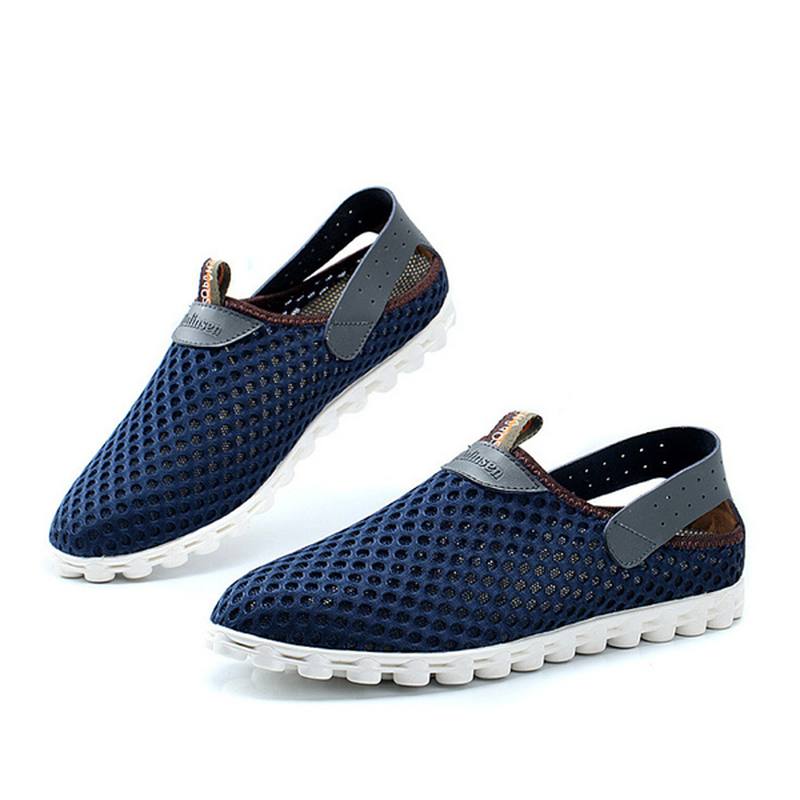 Us-kokoiset 6.5-11 Hengittävät Mesh-urheilukengät Slip On Outdoor Sport Sneaker Kengät