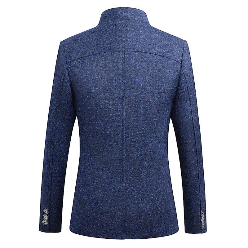 Miesten Stand Collar Rento Ohut Gentleman British Style Jacket Takit