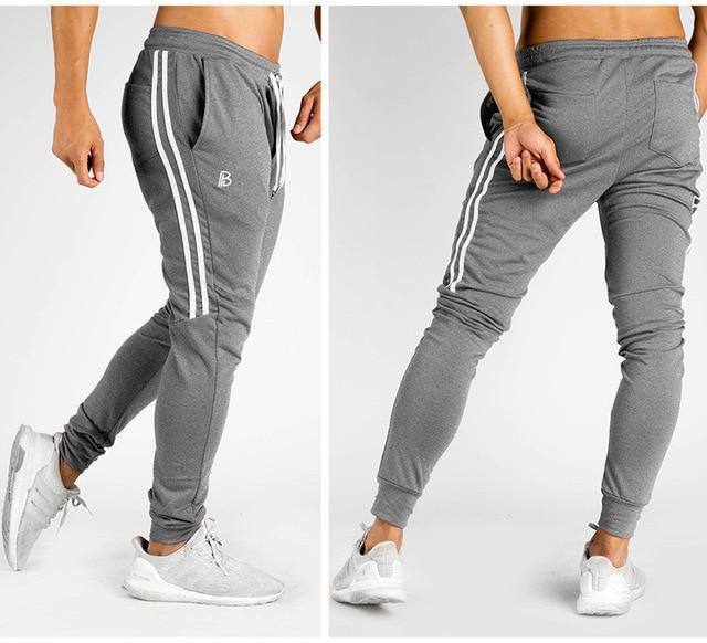 Miesten Housut Fitness Collegehousut Kuntosalit Joggers Pants Workout Rentohousut