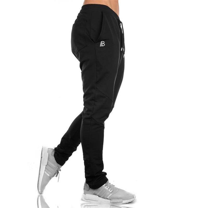 Miesten Housut Fitness Collegehousut Kuntosalit Joggers Pants Workout Rentohousut