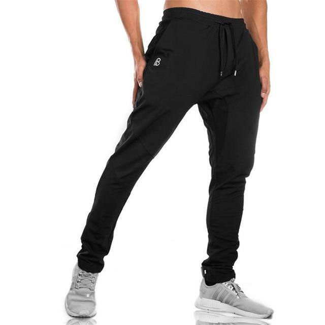 Miesten Housut Fitness Collegehousut Kuntosalit Joggers Pants Workout Rentohousut