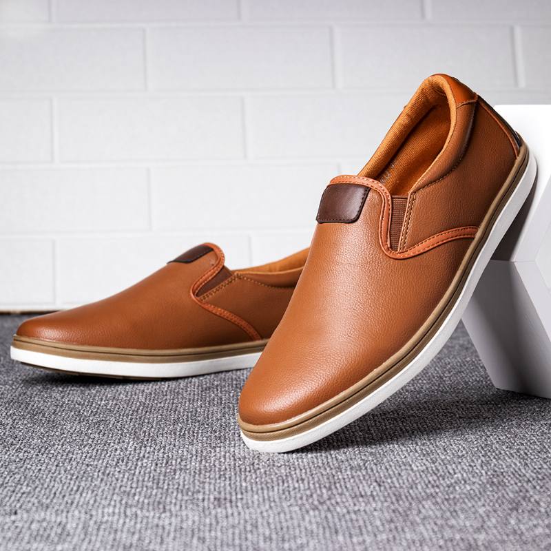 Miesten Retro Pehmeä Kävelypohja Rento Business Loafers