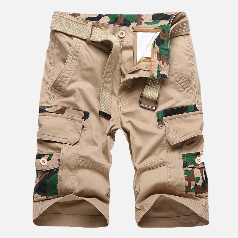 Miesten Naamiointi Multi Pockets Military Outdoor Rennot Shortsit