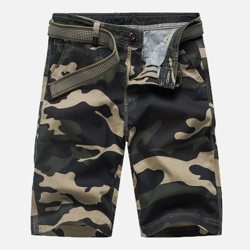 Miesten Naamiointi Multi Pockets Military Outdoor Rennot Shortsit