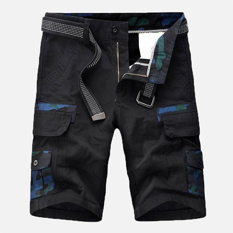 Miesten Naamiointi Multi Pockets Military Outdoor Rennot Shortsit