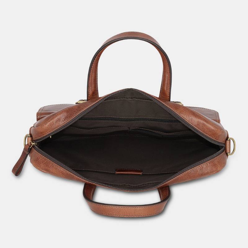 Miesten Pu-nahka Vintage Bussiness Monipuolinen Monitasku Opettajalaukku Salkku Monitoiminen Crossbody Laukku Käsilaukku