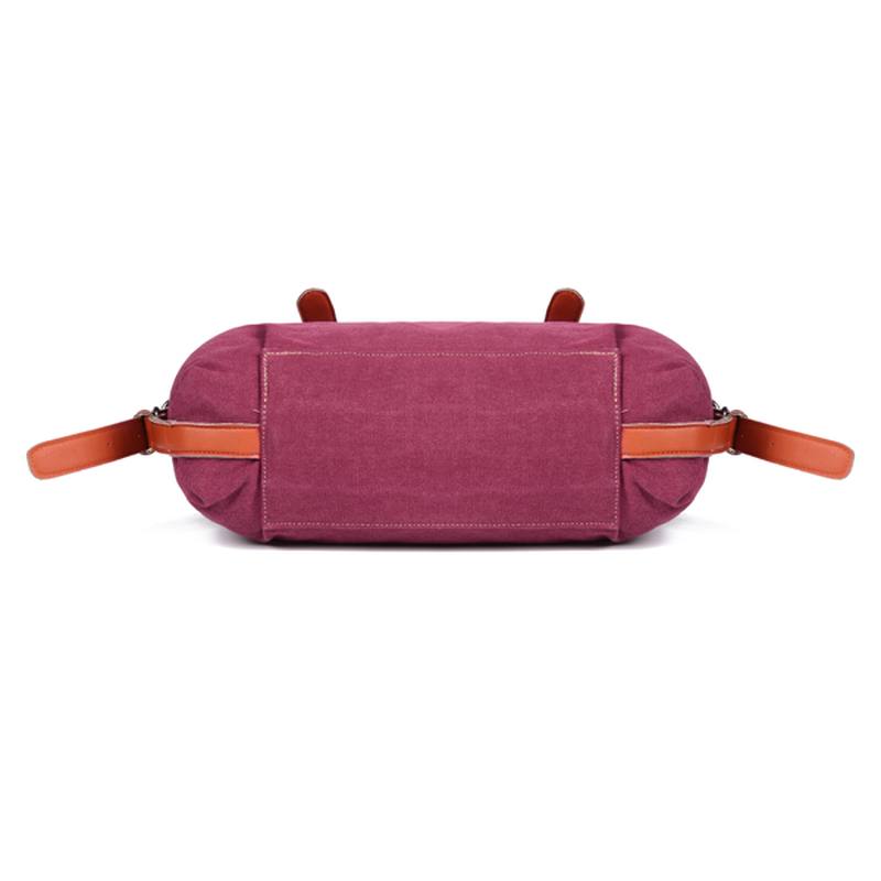 Naisten Canvas Rento Vintage Suuri Kapasiteetti Canvas Käsilaukku Olkalaukku Crossbody Laukut