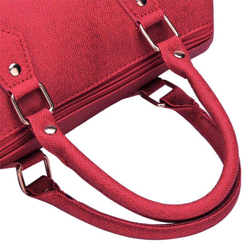 Pu Messenger Bag Käsilaukku Olkalaukku Kangaskassi Crossbody Bag