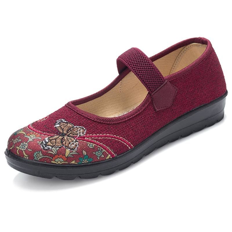 Naisten Liukumaton Kuminauha Mary Jane Flat Loafers