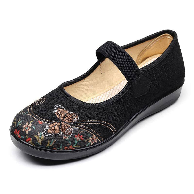 Naisten Liukumaton Kuminauha Mary Jane Flat Loafers