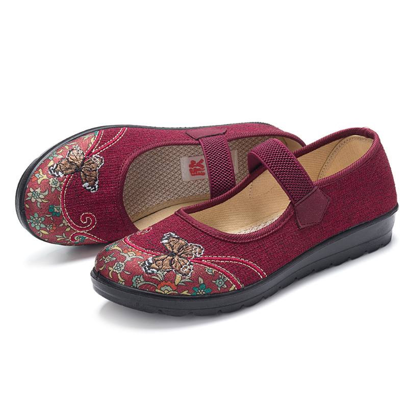 Naisten Liukumaton Kuminauha Mary Jane Flat Loafers