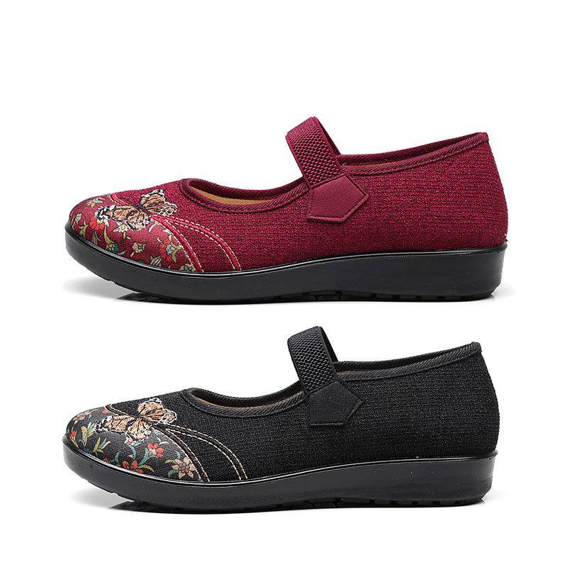 Naisten Liukumaton Kuminauha Mary Jane Flat Loafers