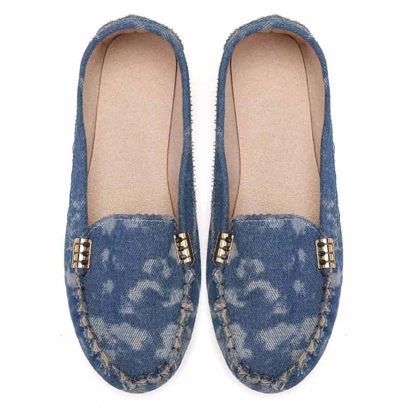 Naisten Stricing Liukumaton Pehmeä Pohja Rento Slip On Loafers