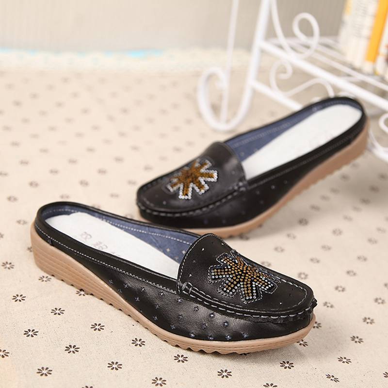 Rento Hollow Out Slip On Litteät Loaferit Naisille