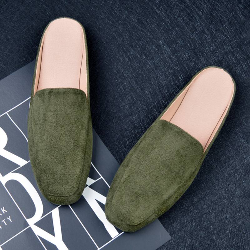 Suurikokoiset Pure Color Kevyet Rento Litteät Loaferit