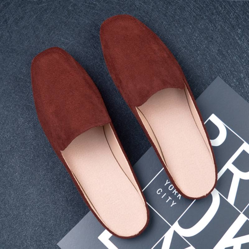 Suurikokoiset Pure Color Kevyet Rento Litteät Loaferit