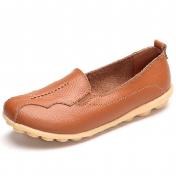 Us-koon 5-11 Pyöreä Toe Soft Sole Slip Tasaisissa Loafereissa