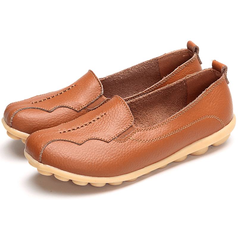 Us-koon 5-11 Pyöreä Toe Soft Sole Slip Tasaisissa Loafereissa