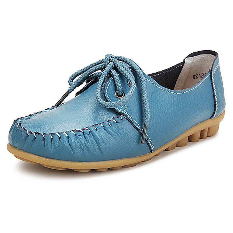 Uudet Trendikäs Rento Flat Heel Kengät Bow Knot Pyöreä Toe Slip Candy Color Loafer Kengät