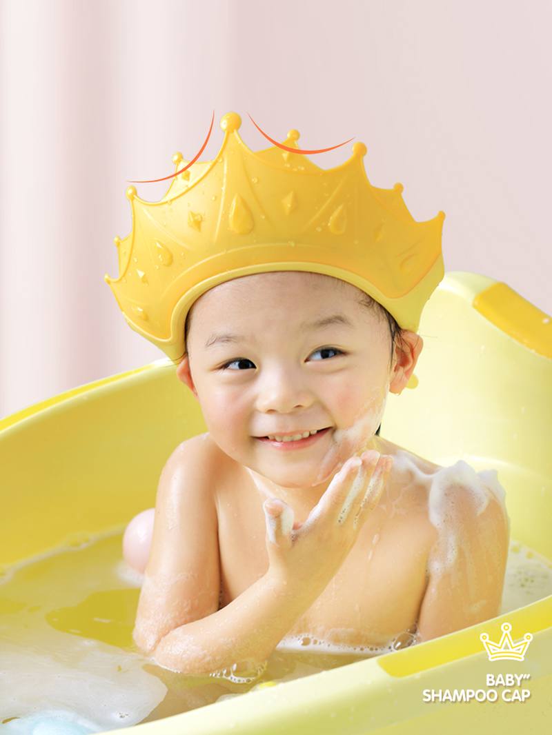 Baby Shower Bath Kid Shampoo Hat