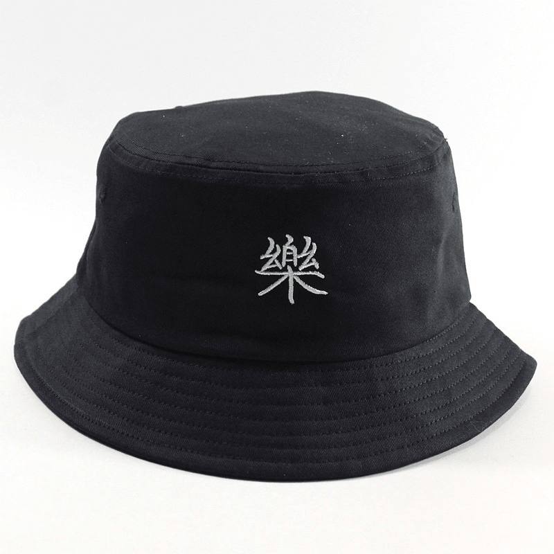 Black Basin Hat Fat Miesten Hat Mies