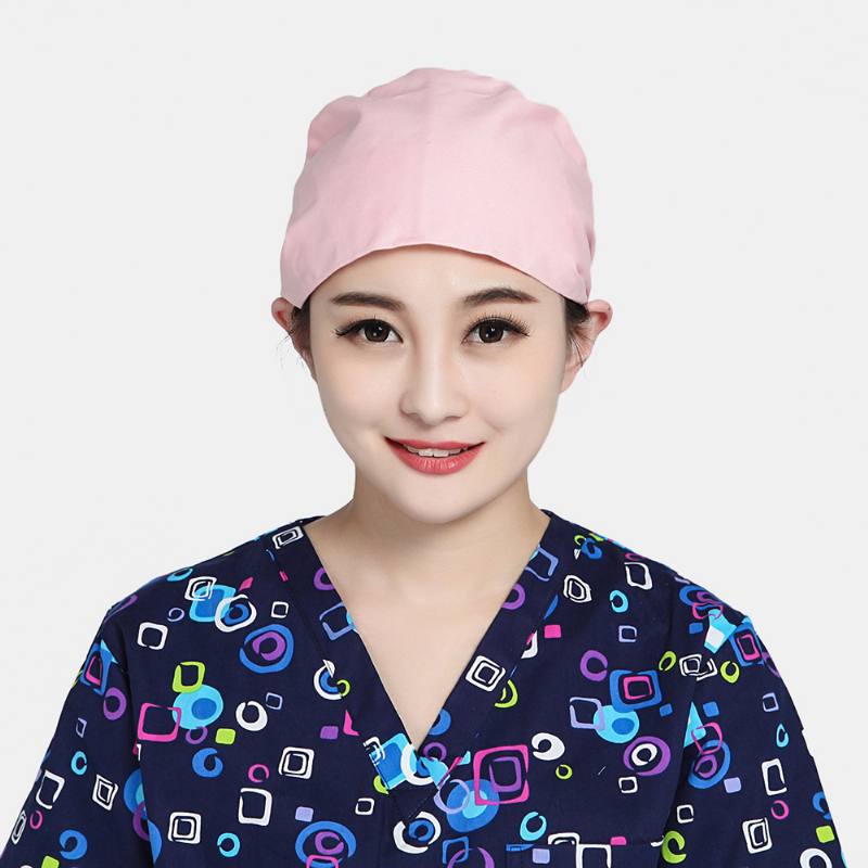 Kirurginen Cap Beauty Strap Yksivärinen Kosmetologi Hat Scrub Caps