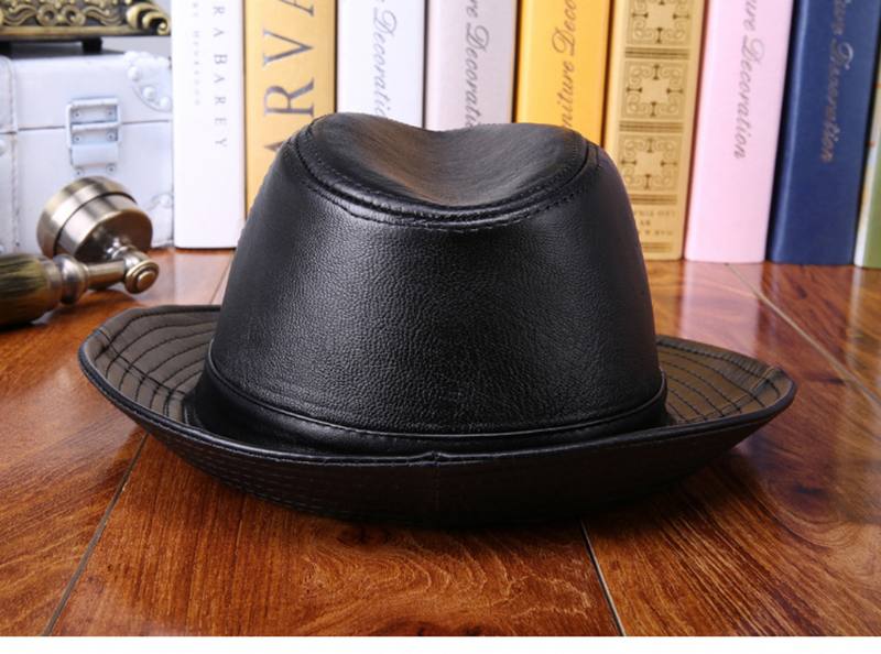 Lampaannahka Big Brim Hat Nahka Top