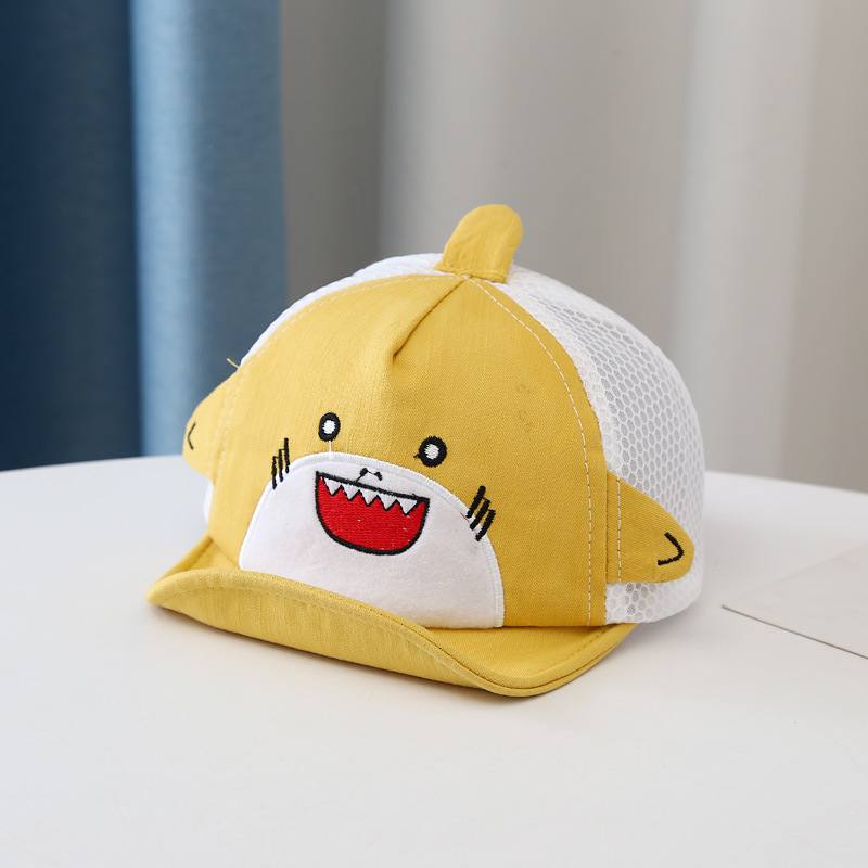 Little Shark Net Hat Pojille Ja Tytöille Lasten Aurinkosuojalippis