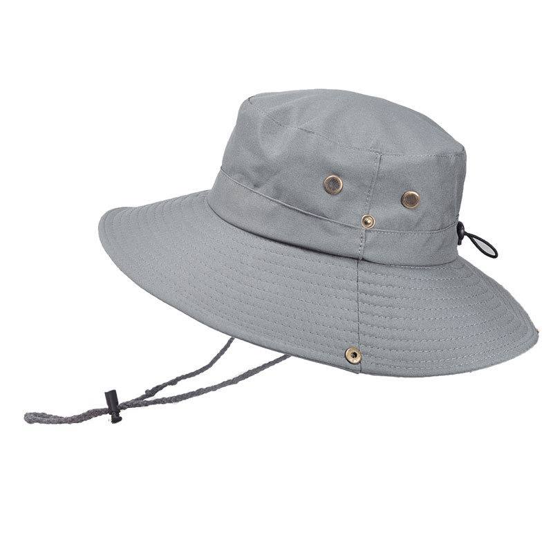 Miehet Naiset Summer Visor Bucket Hat Fisherman Hat Outdoor Kiipeily Hengittävä Aurinkosuojalippis