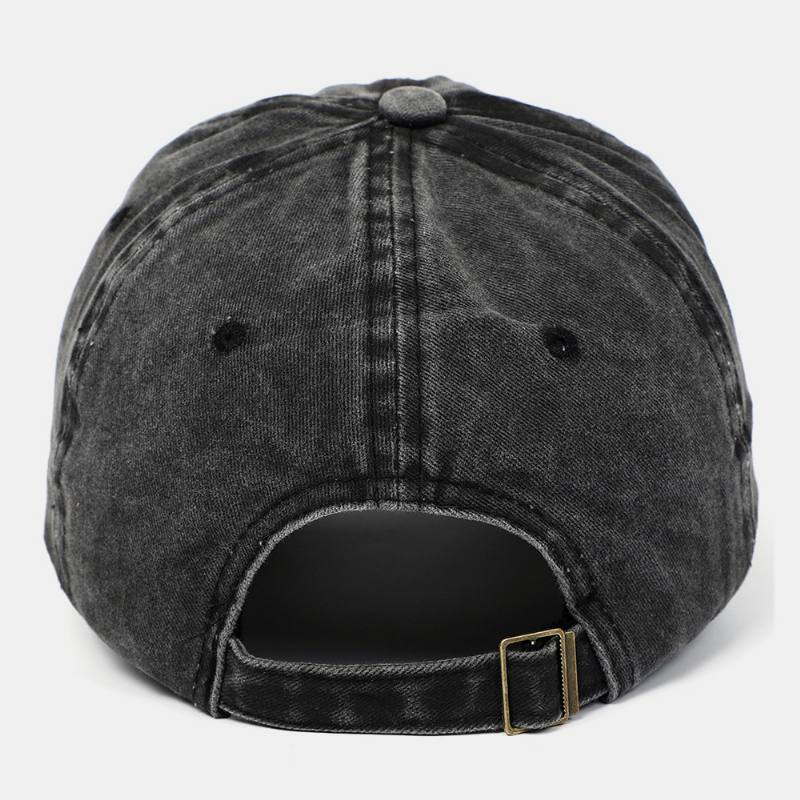 Miesten Cotton Letter Xo Brodeerattu Twill Cap Outdoor Wild Säädettävä Suncreen Baseball Lippalakki