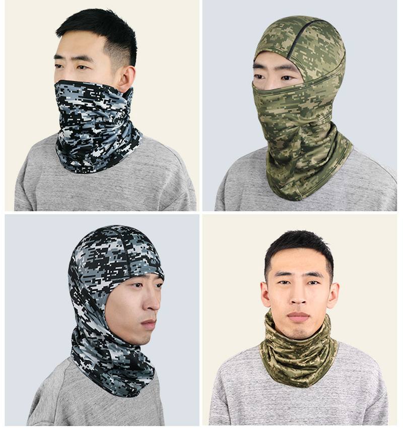 Outdoor Fleece Bib Kylmä Ja Haze Mask Ratsastuspäähineet