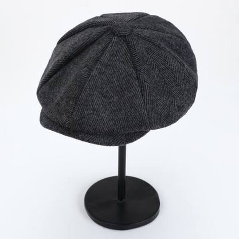 Outdoor Leisure British Big Head Retro Newsboy Beret