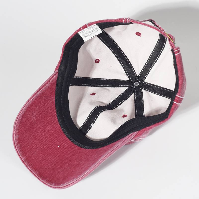 Pure Cotton Solid Color Pesty Baseball-hattu