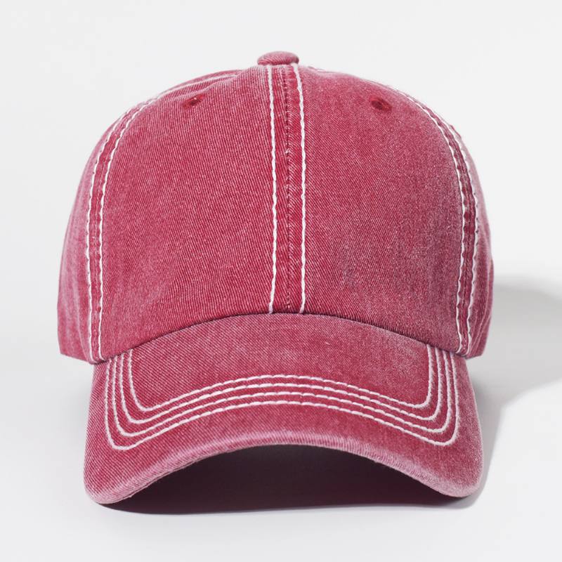 Pure Cotton Solid Color Pesty Baseball-hattu