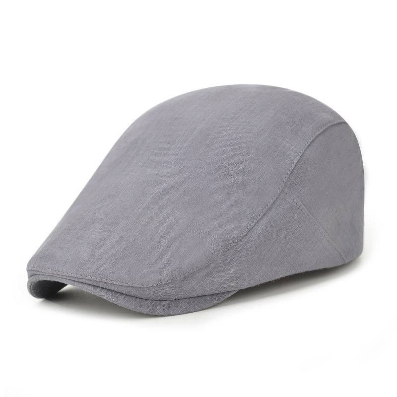 Puuvilla Yksivärinen Vaalea Body Forward Cap Outdoor Aurinkovarjo Beretti