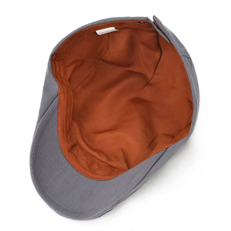 Puuvilla Yksivärinen Vaalea Body Forward Cap Outdoor Aurinkovarjo Beretti