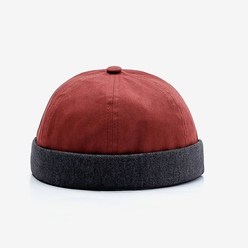 Retro Muoti Trend Melon Hat Hip Hop