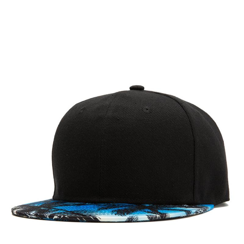 Trooppinen Tuuli Coconut Flat Hat Leaf Hip Hop Hat Lippalakki