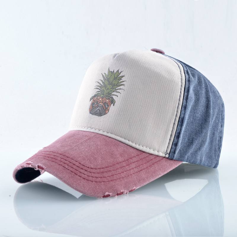 Unisex Pineapple Baseball Lippalakki Pesty Lippalakki Nastoitettu Hip Hop Cap