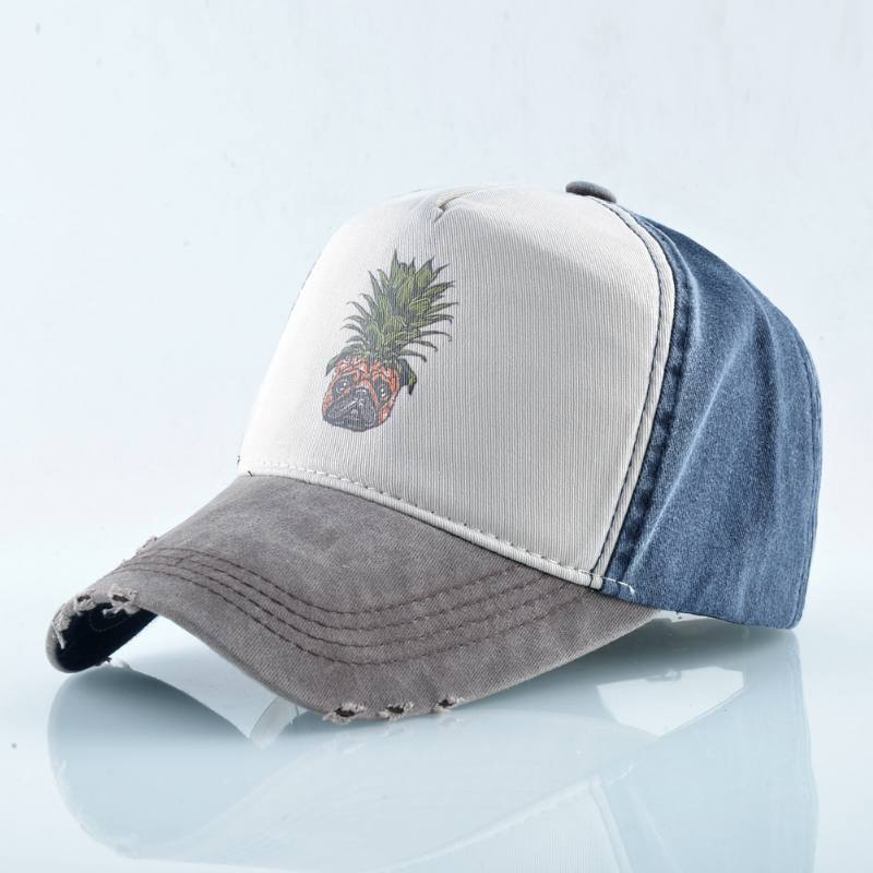 Unisex Pineapple Baseball Lippalakki Pesty Lippalakki Nastoitettu Hip Hop Cap