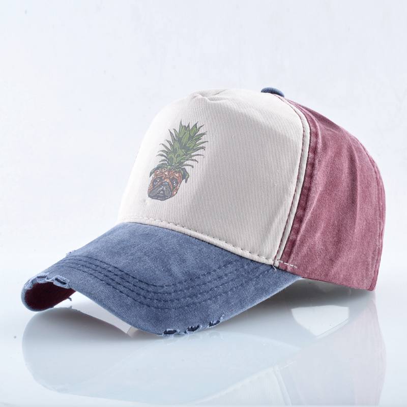 Unisex Pineapple Baseball Lippalakki Pesty Lippalakki Nastoitettu Hip Hop Cap